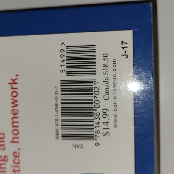 Barron's Let's Review: Geometry, by Castagna, NWT - Picture 3 of 16